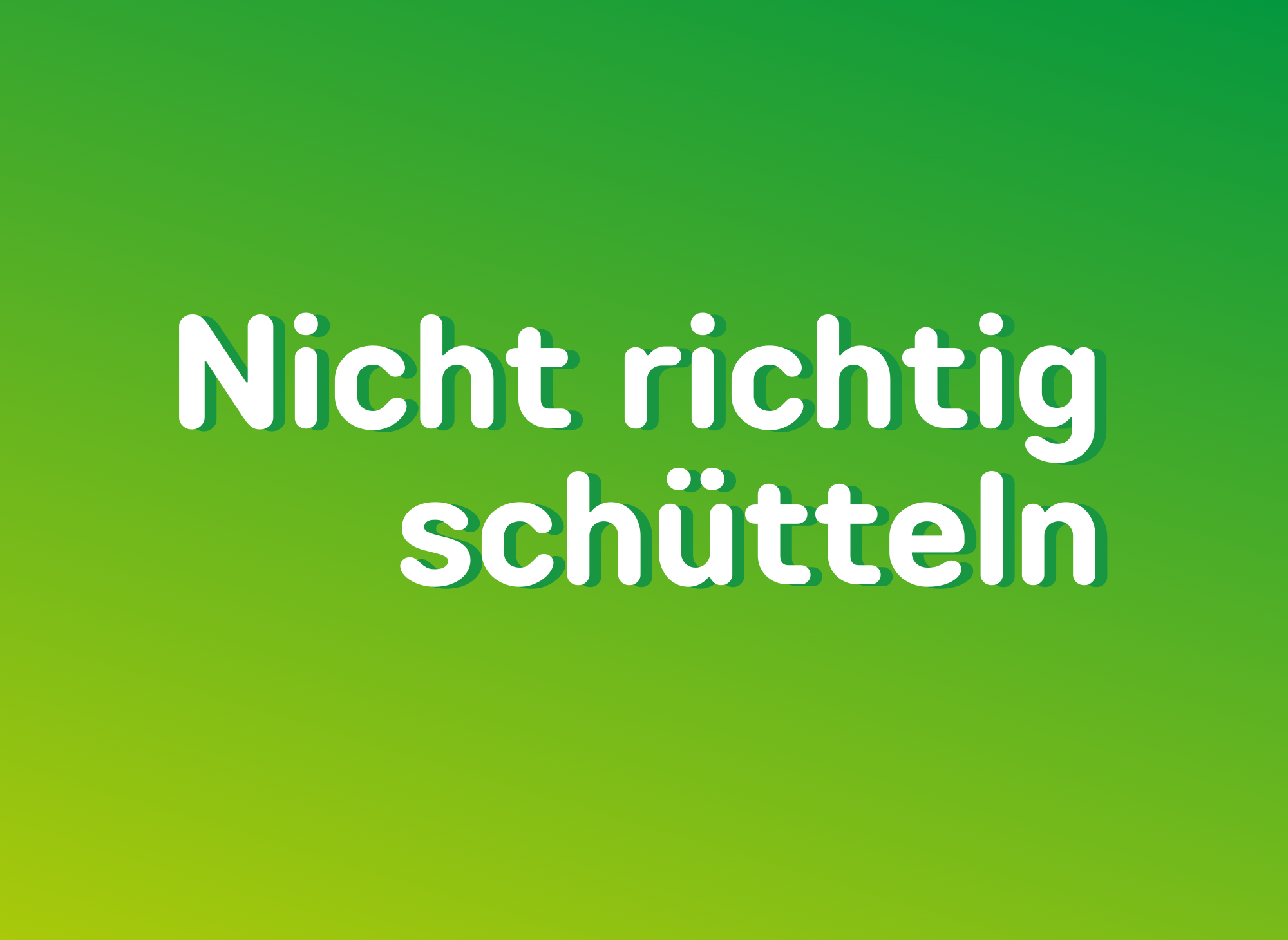 Dont's für Asthmasprays - nicht richtig schütteln